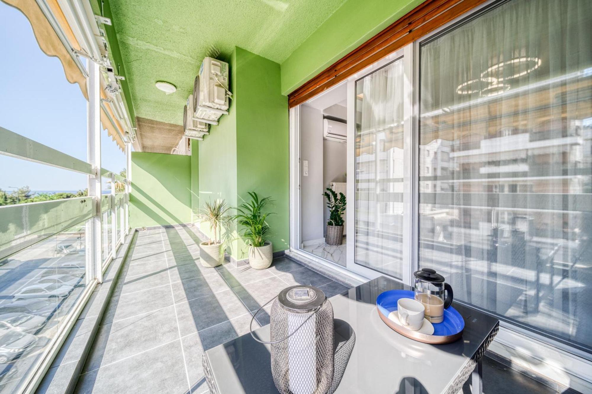 Athens Riviera, Seaview, Beachfront, Lux Apartment On Starbucks Building Exteriér fotografie